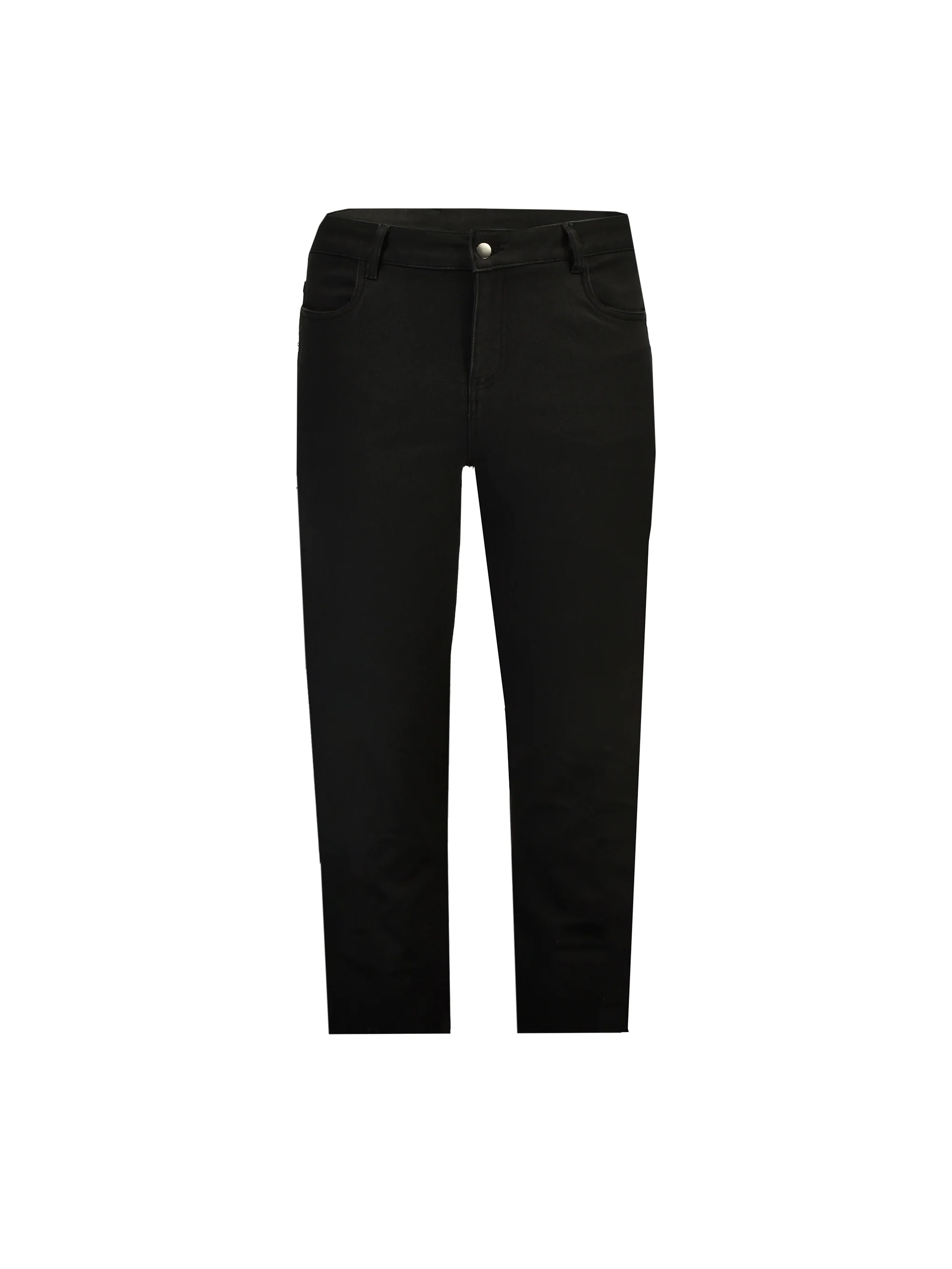 Black Knitted Denim Jean - Image 9
