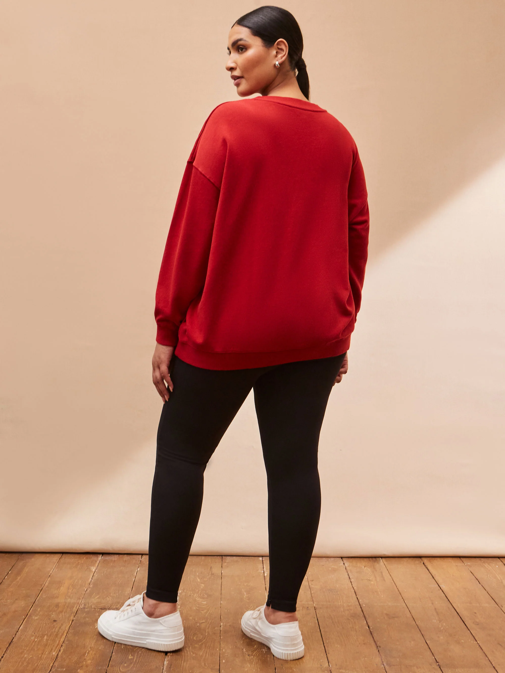 Black Zipper Legging - Image 3