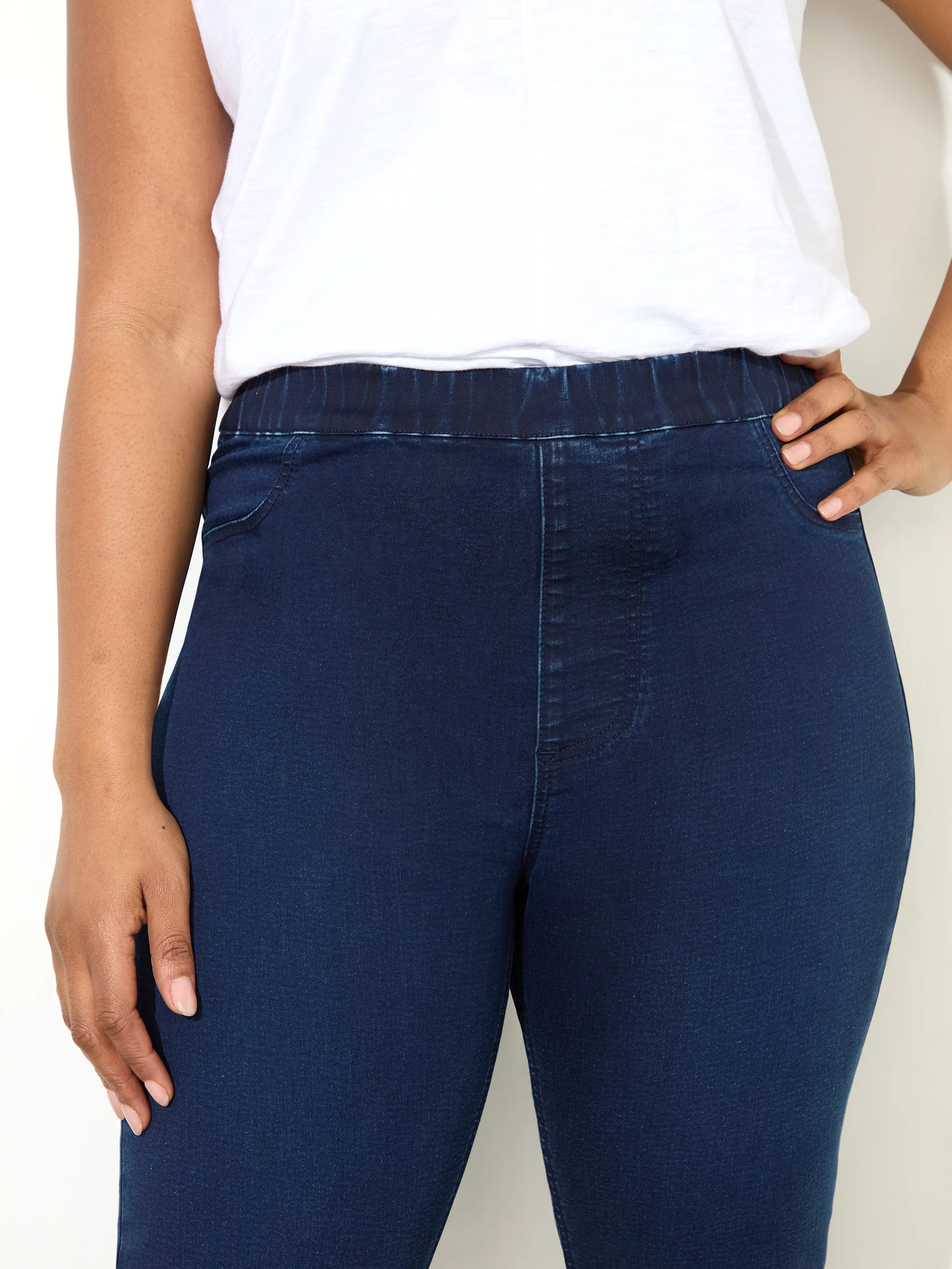 Blue Denim Jegging - Image 4