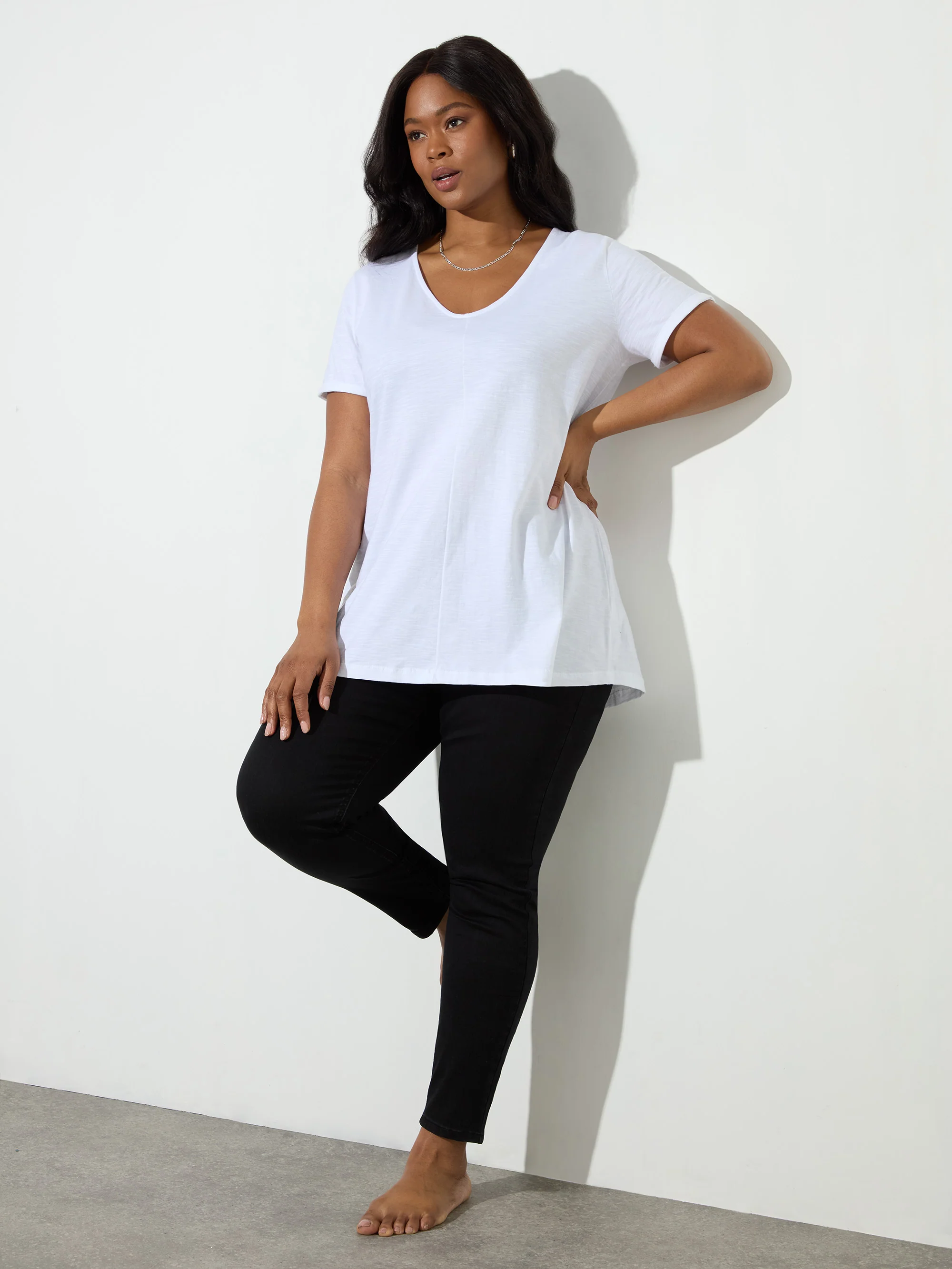 Petite Black Denim Jegging - Image 2