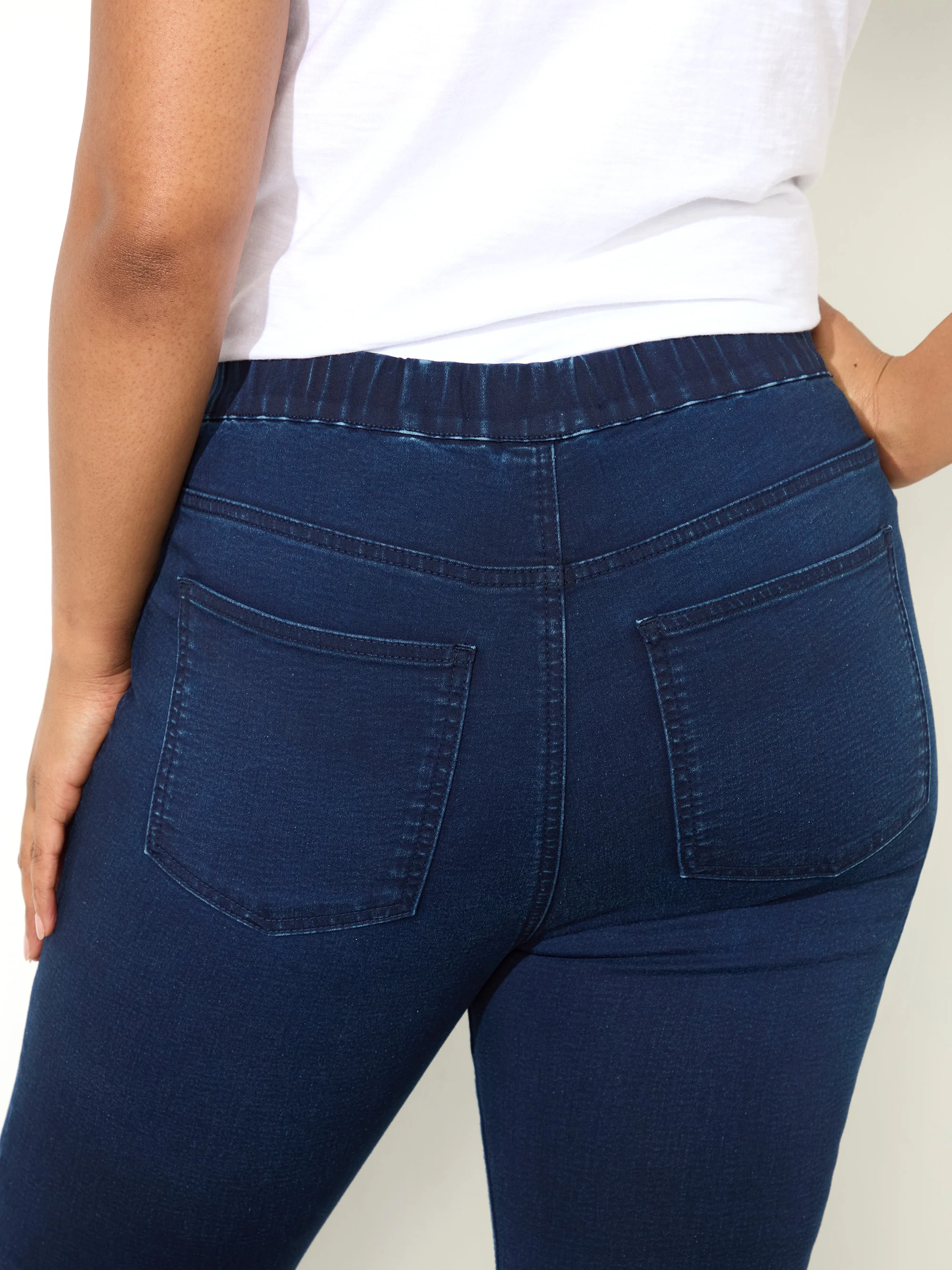 Petite Blue Denim Jegging - Image 5