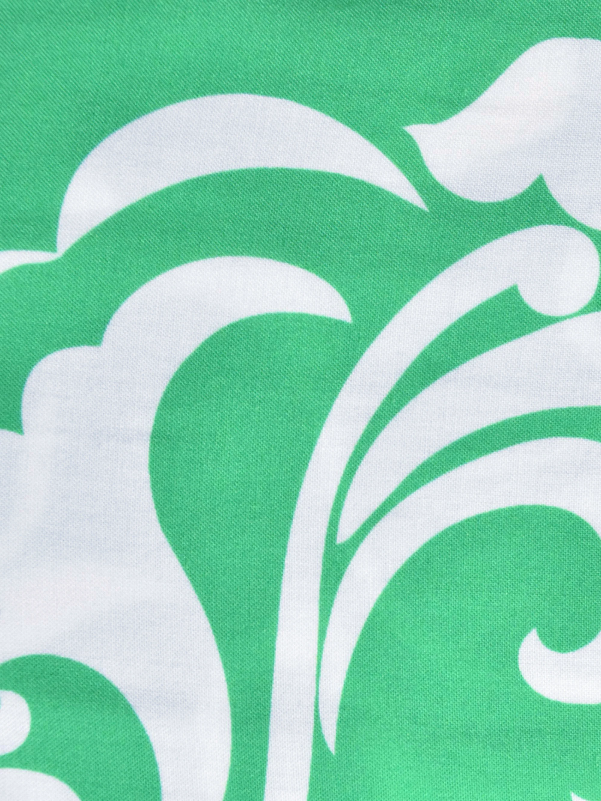 Petite Green Paisley Print V-Neck Dress - Image 4