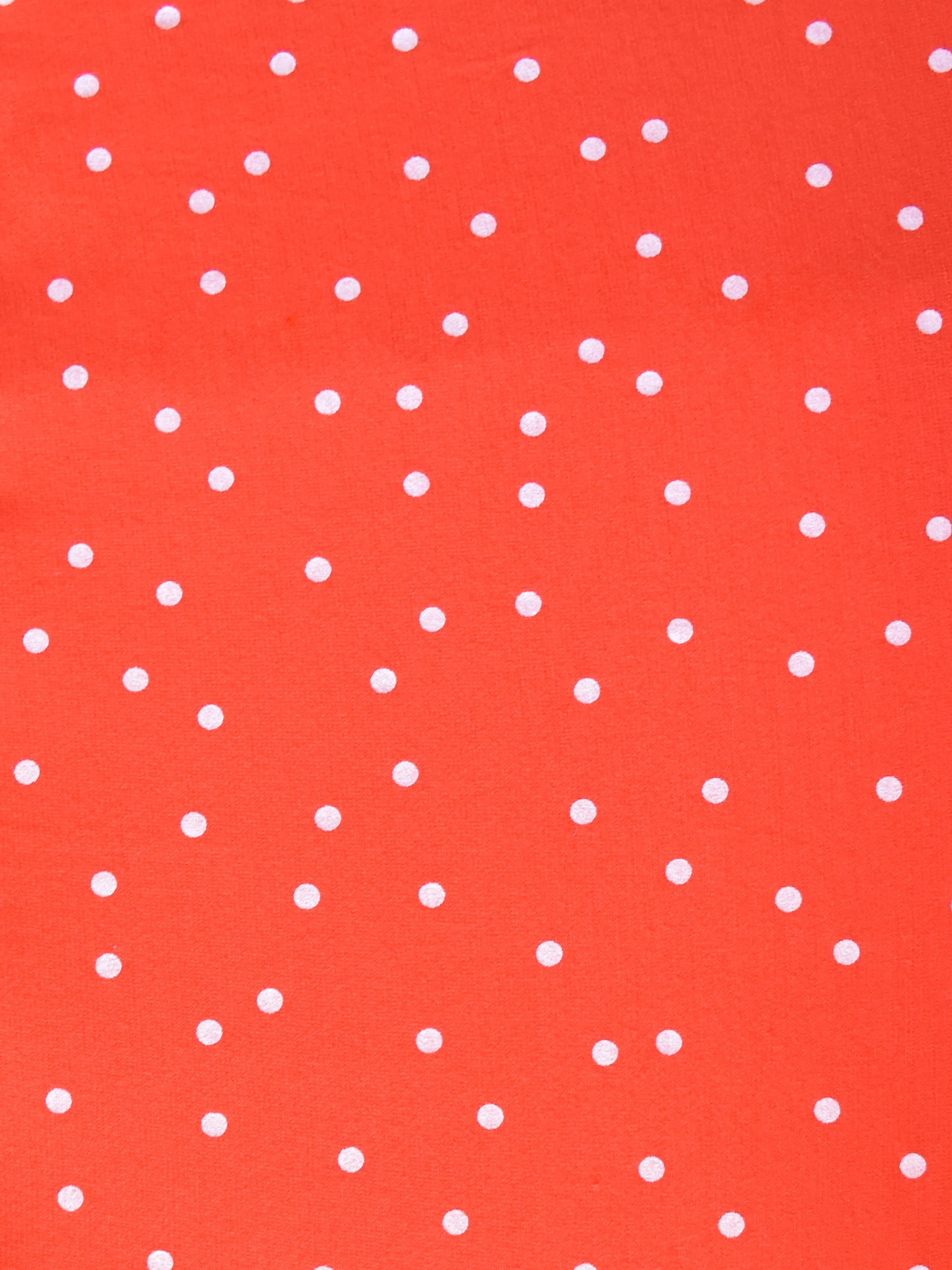 Red Spot Jersey Sleeveless Midi Dress - Image 7